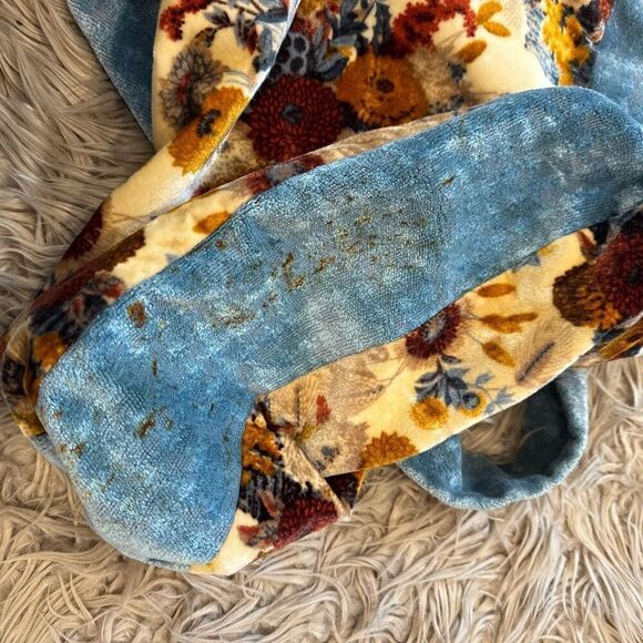 Vintage 1970s terry cloth handmade bag - Picture 6 of 10